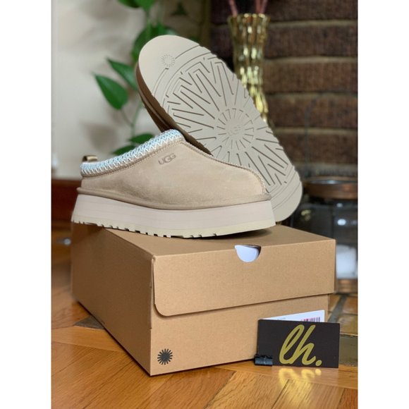 Women’s 9 Ugg Tazz Platform Slipper “Sand” 1122553-SAN - Picture 8 of 11